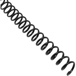 Plastic Spiral Binding Coils 100 Pack, Coil Binding 10mm(3/8") 75 Sheet Capacity, 4:1 Pitch Black Binding Spirals for Students and Coworkers in Kuwait