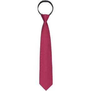 Kids Tie for Boys, Pre-Tied Zipper Tie Adjustable Boys Ties for Shool Wedding Graduation Concert