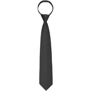 Kids Tie for Boys, Pre-Tied Zipper Tie Adjustable Boys Ties for Shool Wedding Graduation Concert