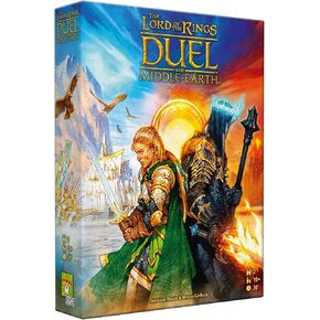 The Lord of The Rings: Duel for Middle-Earth Board Game - Epic Strategy Game of Power and Conquest for Kids and Adults, Ages 10+, 2 Players, 30 Minute Playtime, Made by Repos Production