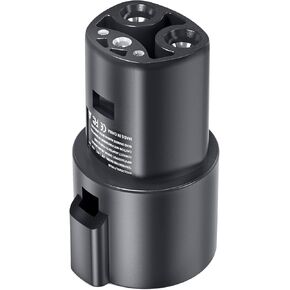 J1772 to Tesla Charger Adapter, J1772 Charger Adapter for Tesla Model 3/Y/X/S, 80 Amp 240 V AC Fast Charging (SAE J1772 Charging Adapter for Tesla Cars Only)