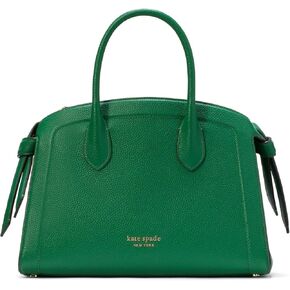 kate spade new york Knott Pebbled Leather Medium Zip Top Satchel in Kuwait