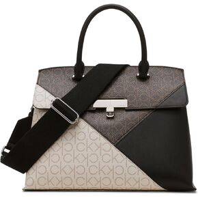 Calvin Klein Becky Turn Lock Satchel