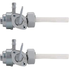 2 Pcs Petcock Fuel, Gas Tank Switch Shut Off Valve for Predator Champion Gasoline, Fuel Pump Valve for 5.5hp 6.5hp 7hp 8hp 9hp 11hp 13hp 14h 15hp 16hp 168F 163CC 196CC 170F 208CC 211(M16 x 1.5mm)