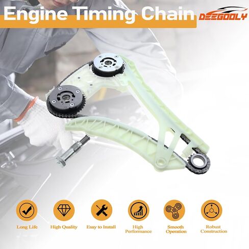 Engine Timing Chain Kit N20B20A Suit N20 Engine Applied for 125i 220i 328i 428i 320 X1 Z4 F10 2.0L L4 Engine Aftermarket Parts Replace#11317592850, 11317603944 in Saudi Arabia