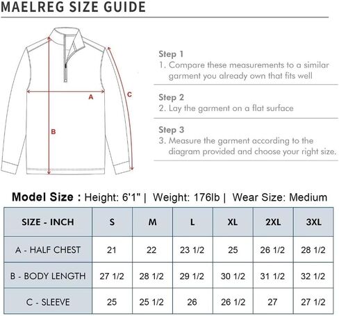 M MAELREG Quarter Zip Pullover Men Stretch Performance Mock Neck Microfleece Golf 1/4 Zip Pullover Mens Sweatshirts in Saudi Arabia