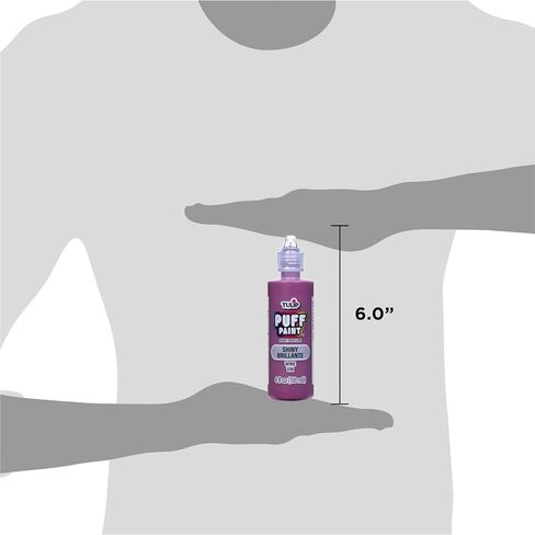 TULIP Dimensional Fabric Paint 20743 Dfpt 4Oz Sparkles Sugar Plum, 4 Fl Oz (Pack of 1), As Detailed in Kuwait