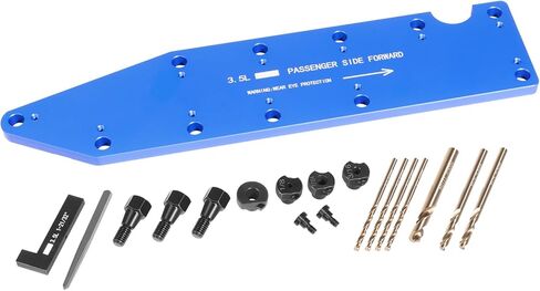 مجموعة قالب الحفر المنوع 72610 مناسبة لمحركات Ford 3.5L Ecoboost تزيل مشعب العادم المكسور in Kuwait