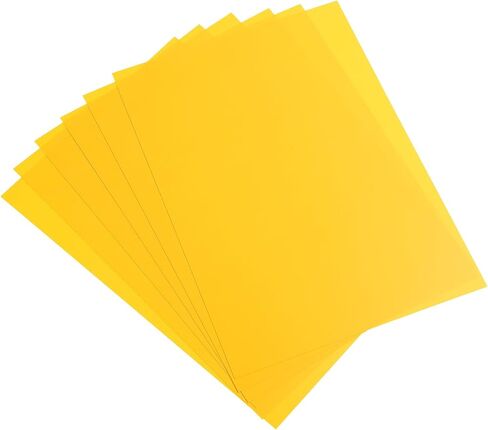 PATIKIL 12 Mil Clear PVC Binding Covers, 10 Pcs Front View Protector Un-Punched A4 Letter Size for Presentation, Report, Paper, Business Office Supply Document, Glossy White in Saudi Arabia
