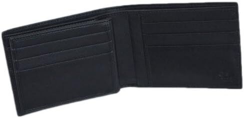 Gucci Wallet 333042 Men's Bifold Wallet Horizontal Removable Card Case Micro Guccissima Black in Saudi Arabia