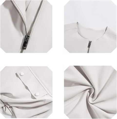 Womens Casual Zip Up Cargo Vest Top Oversized Lightweight Ruched Hem Sleeveless Blazer Jackets Vest Tops in Kuwait