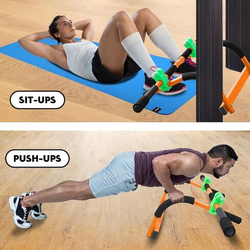 Door Swing for Kids,Indoor Pull up bar for Adults,Doorway Swing Kids with 4pcs,Indoor Doorway Gym Set for Kids and Adults-Sensory Swing (JS010007-OR) in Saudi Arabia