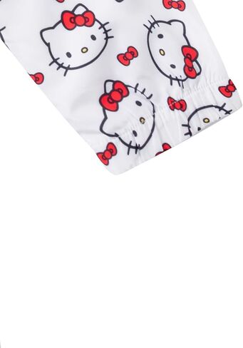 Hello Kitty Sanrio Girls Hooded Windbreaker Jacket with Ears for Toddler and Big Kids in Kuwait