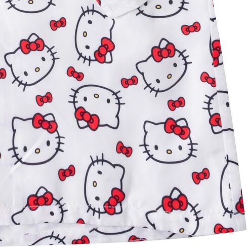 Hello Kitty Sanrio Girls Hooded Windbreaker Jacket with Ears for Toddler and Big Kids in Kuwait