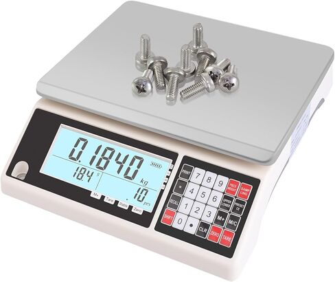 Industrial Counting Scale 3kg/0.05g with RS232 Port Digital Inventory Counting Scale for Parts Coins Piece Counting Scale for Computer/Printer, Precision Electronic Gram Scale(g/kg/lb) in Saudi Arabia