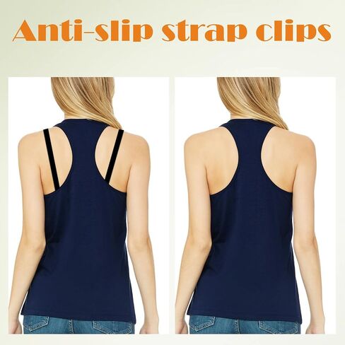 9 قطع من مشابك حمالة الصدر من أجل Racerback Cross Back Bra Clips محولات قابلة للتعديل ومضادة للانزلاق ومشابك حمالة الصدر للتحكم في الانقسام، ملحقات حمالة صدر مرنة غير قابلة للانزلاق in Saudi Arabia
