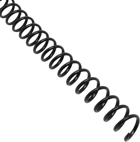 Plastic Spiral Binding Coils 100 Pack, Coil Binding 10mm(3/8") 75 Sheet Capacity, 4:1 Pitch Black Binding Spirals for Students and Coworkers in Kuwait