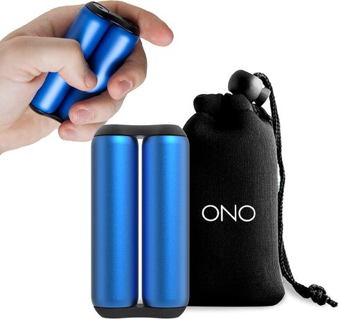 ONO Roller - Handheld Fidget Toy for Adults | Help Relieve Stress, Anxiety, Tension | Promotes Focus, Clarity | Compact, Portable Design (Junior Size/Aluminum, Black) in Saudi Arabia