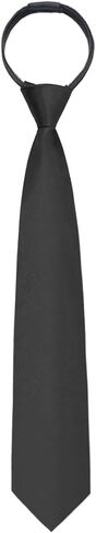 Kids Tie for Boys, Pre-Tied Zipper Tie Adjustable Boys Ties for Shool Wedding Graduation Concert in Saudi Arabia