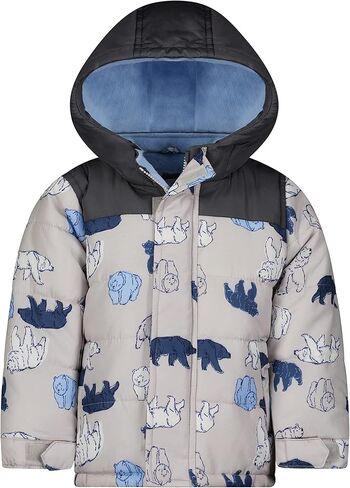 Carter's boys Toddler Water Resistant Two-piece Winter Snowsuit - Includes Snowsuit + Hooded, Fleece Lined Jacket in Saudi Arabia