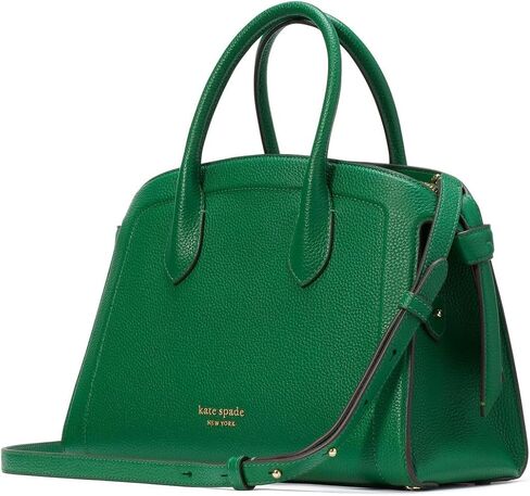 kate spade new york Knott Pebbled Leather Medium Zip Top Satchel in Kuwait