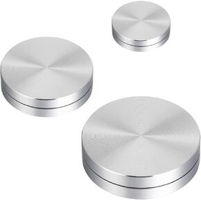 3 Pack Ceramic Clay Pottery Throwing Trimming Spinner Tool, 30mm/38mm/45mm Clay Spinner for Pottery, Clay Ceramic Rotary Ceramics Tools for Potters and Clay Artists