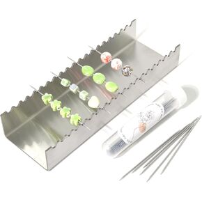 UPTTHOW Bead Baking Rack, Polymer Clay Tools, Drying Rack for Polymer Clay Jewelry Making Tool with 20 Skewers