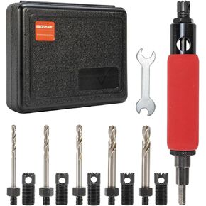Rivet Removal Tool,POP Rivet Drill Remover,Electric Drill Adapter Rivets Puller for 1/8", 5/32", 3/16", 7/32" and 1/4"