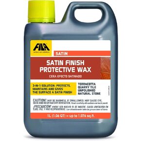 FILA Surface Care Solutions FILASATIN, FILA Finish Protective Wax. High Coverage Rates, Satin Effect, White