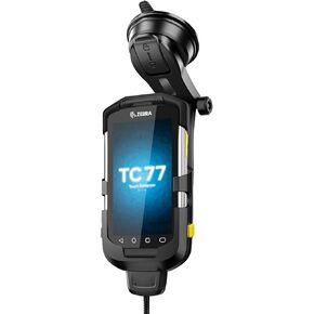 Car Mount Charger for Zebra Symbol TC77 TC70 TC72 TC75 TC70X TC75X Handheld Barcode Scanner - Vehicle Holder with 5V 2A Cigarette Lighter Charging Cable