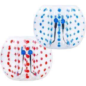 2PCS Inflatable Bumper Balls, 5Ft Human Hamster Ball, Zorb Ball for Adults or Children, Bubble Soccer for Sport Time