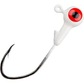 سترايك كينج لورز سترايك كينج لورز Mr Crappie Jig Head with Lazer Sharp Eagle Claw Hook Water Freshwater 1 oz 2 Refrigator