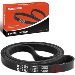 A-Premium Engine Serpentine Drive Belt Compatible with Chevy, GMC, Cadillac, Hummer, Mercury, Saab, Jaguar, Mercedes-Benz, Ford & Workhorse Custom Chassis Vehicles - Sierra, Savana, Yukon, H3 & More
