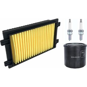 Hedie 6EY-14451-00-00 Air Filter With Oil Filter 5GH-13440-60-00 Spark Plug Fit For Yamaha VX EX Waverunner