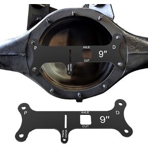 Bevinsee 9" Rear End Axle Tube Narrowing Cut Guide Rearend Pinion Dogbone Tool Compatible with Ford F-100 F-150 Mustang Fairlane