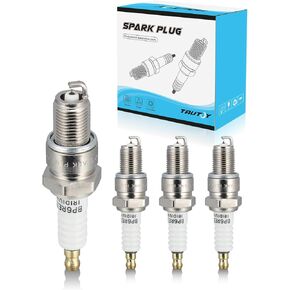 6578 BPR4ES 7222 Spark Plugs Double Iridium 4PCS 1955-1998 For Chevy LUV,Chrysler Dynasty Town Country Cordoba,Plymouth Caravelle Volare,Dodge B150 D250 W300 Dakota Charger,For Jeep J10 J20