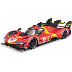 Bburago 2023 Ferrari 499P 3.0L Turbo V6 - Winner Le Mans in 1:18 Scale #18-16301