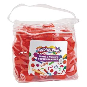 Colorations Alphabet Dough Stampers Set, Lowercase Letters, 26 Letter Stamps for Toddlers & Preschool Kids, Learn ABC & Spelling, Play Dough Creative Play for Classrooms, Daycare, School, Homeschool