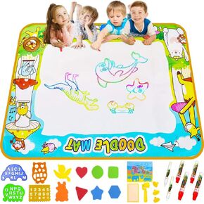 Doodle Mat Large Water Writing Doodle 40 x32 inch Drawing Mat for Kids Toys Girls Boys