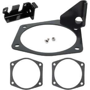 4 Bolt Throttle Cable Bracket Fits for Engine Intakes 92mm-102mm LS LSX LS1 LS2 LS3 LS6 LS7, Replaces 81012 81042 81043 81044 81001 81002 81003 81007