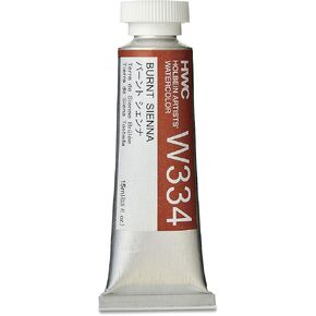 Holbein Artist's Watercolor 15ml Tube (Burnt Sienna) W334