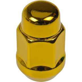 Dorman 711-235K Gold Acorn Nut Lock Set 1/2-20 Compatible with Select Models, 20 Pack