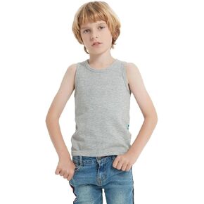 Radia Smart® Singlet Tank Top Singlet S, EMF Protection for Children Unisex- Soft Cotton with Faraday Shielding Fabric… Grey