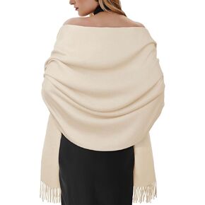 شالات وأغطية الباشمينا النسائية لفساتين السهرة وحفلات الزفاف ووصيفة العروس والشتاء الدافئ وشاح طويل in Kuwait