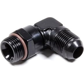 Fragola 499208-BL Black 8 x 3/4-16 90 Deg swivel Adapter