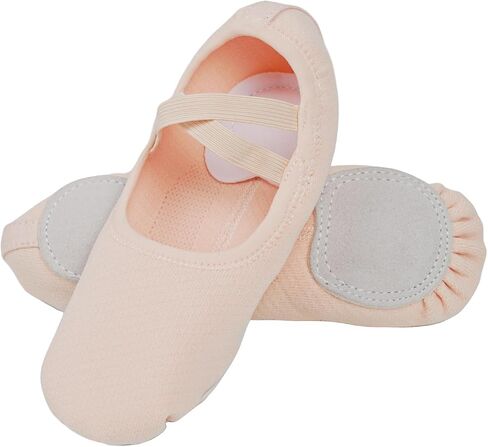 Ballet Shoes for Women Big Girls, Innovative Elastic Fabric, High Elasticity-High Breathability Flat Dance Practice Shoes with Split Soles, Soft Sole Yoga Shoes for Girls Boys in Saudi Arabia
