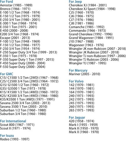 ترقية أداة تثبيت الختم الجانبي للمحور الداخلي المتوافقة مع الترس التفاضلي الأمامي للمحاور Dana 30/44/60. مع صامولة شفة سداسية ومحمل دفع متكامل in Kuwait