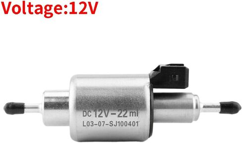 SHANSHAN Universal Car Air Heater Diesels Pump, 12V/24V Pulse Metering Gas-Diesel Inline Electric Fuel Pump Kit for 2-5KW Webasto Eberspacher in Saudi Arabia