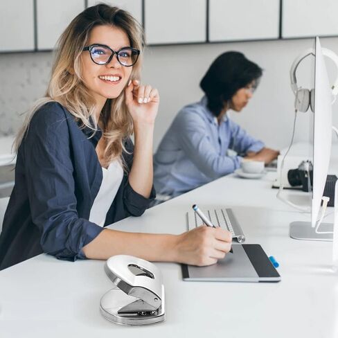 خرامة ورق 2 ثقب، سعة 10 ورقات، بدون قاعدة، فضي in Kuwait