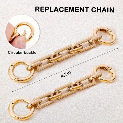 2Pcs Bag Extender Chain Metal Pearl Double Purse Strap Extenders for Handbags Crossbody Bag Gold Purse Extender Chain Purse Strap Replacement Black White Purse Accessories Bag Charms Mobile Phone Case in Saudi Arabia